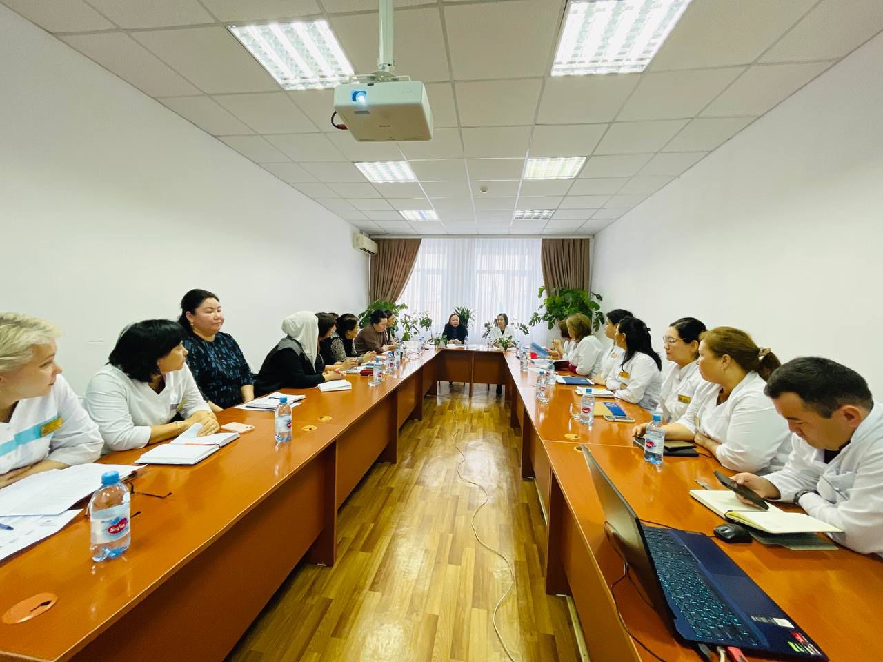 В центре ВИЧ г.Кызылорда состоялось годовое итоговое собрание
